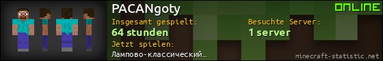 Benutzerleisten 560x90 für PACANgoty