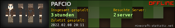 Benutzerleisten 560x90 für PAFCIO