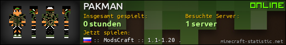 Benutzerleisten 560x90 für PAKMAN