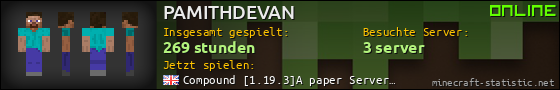 Benutzerleisten 560x90 für PAMITHDEVAN