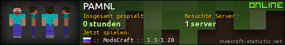 Benutzerleisten 560x90 für PAMNL