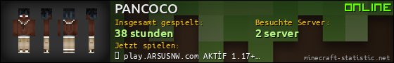 Benutzerleisten 560x90 für PANCOCO