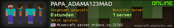 Benutzerleisten 560x90 für PAPA_ADAMA123MAD