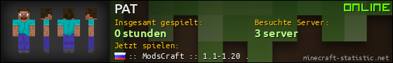 Benutzerleisten 560x90 für PAT