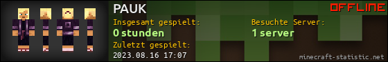 Benutzerleisten 560x90 für PAUK