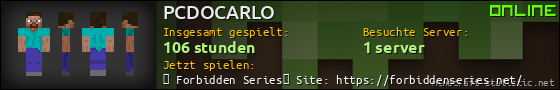 Benutzerleisten 560x90 für PCDOCARLO