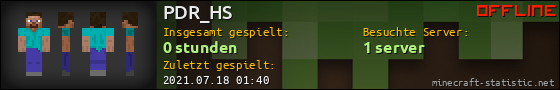 Benutzerleisten 560x90 für PDR_HS