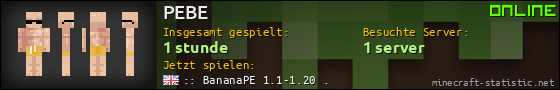 Benutzerleisten 560x90 für PEBE