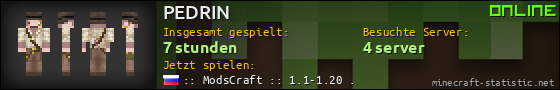 Benutzerleisten 560x90 für PEDRIN