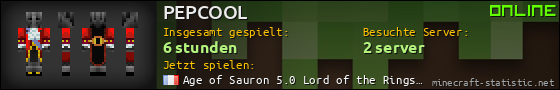 Benutzerleisten 560x90 für PEPCOOL