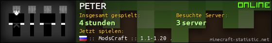 Benutzerleisten 560x90 für PETER