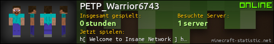 Benutzerleisten 560x90 für PETP_Warrior6743