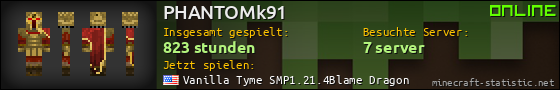 Benutzerleisten 560x90 für PHANTOMk91
