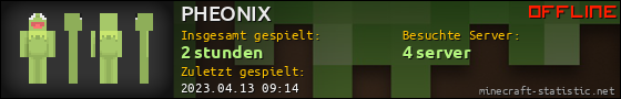 Benutzerleisten 560x90 für PHEONIX