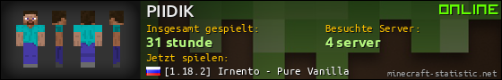 Benutzerleisten 560x90 für PIIDIK