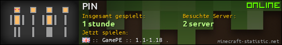 Benutzerleisten 560x90 für PIN