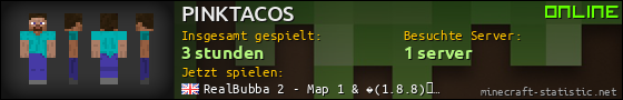 Benutzerleisten 560x90 für PINKTACOS