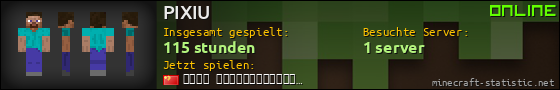 Benutzerleisten 560x90 für PIXIU
