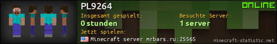 Benutzerleisten 560x90 für PL9264