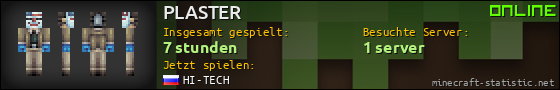 Benutzerleisten 560x90 für PLASTER