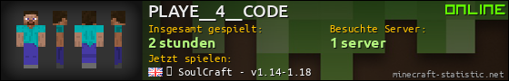 Benutzerleisten 560x90 für PLAYE__4__CODE