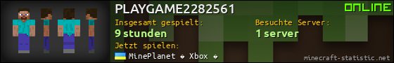 Benutzerleisten 560x90 für PLAYGAME2282561