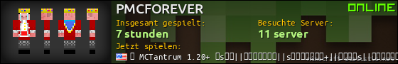 Benutzerleisten 560x90 für PMCFOREVER