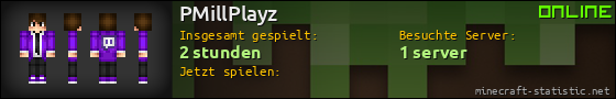 Benutzerleisten 560x90 für PMillPlayz