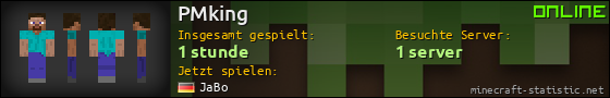 Benutzerleisten 560x90 für PMking