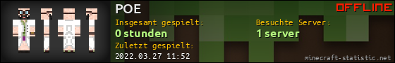 Benutzerleisten 560x90 für POE