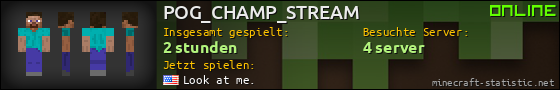 Benutzerleisten 560x90 für POG_CHAMP_STREAM