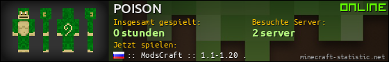 Benutzerleisten 560x90 für POISON
