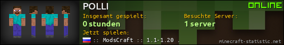 Benutzerleisten 560x90 für POLLI