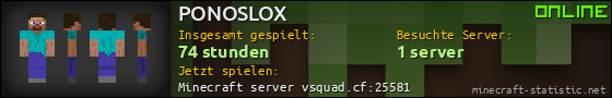 Benutzerleisten 560x90 für PONOSLOX