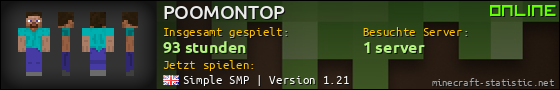 Benutzerleisten 560x90 für POOMONTOP