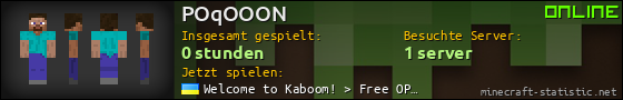Benutzerleisten 560x90 für POqOOON