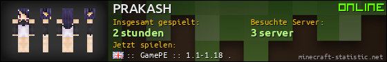 Benutzerleisten 560x90 für PRAKASH