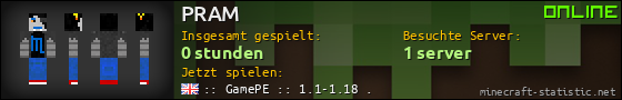 Benutzerleisten 560x90 für PRAM