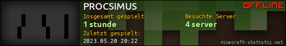 Benutzerleisten 560x90 für PROCSIMUS