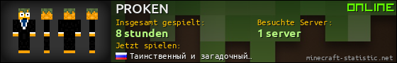 Benutzerleisten 560x90 für PROKEN