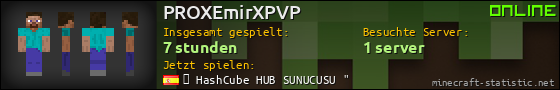 Benutzerleisten 560x90 für PROXEmirXPVP