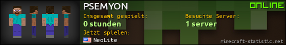 Benutzerleisten 560x90 für PSEMYON
