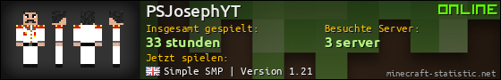 Benutzerleisten 560x90 für PSJosephYT