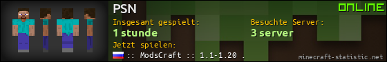 Benutzerleisten 560x90 für PSN