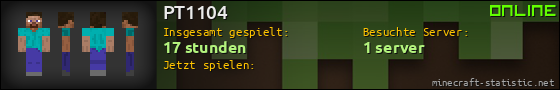 Benutzerleisten 560x90 für PT1104
