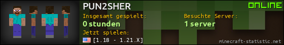 Benutzerleisten 560x90 für PUN2SHER