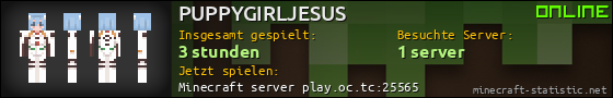 Benutzerleisten 560x90 für PUPPYGIRLJESUS