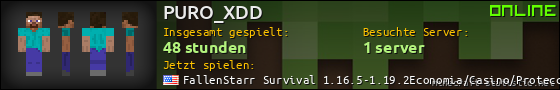 Benutzerleisten 560x90 für PURO_XDD