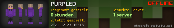 Benutzerleisten 560x90 für PURPLED