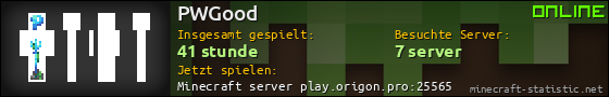 Benutzerleisten 560x90 für PWGood